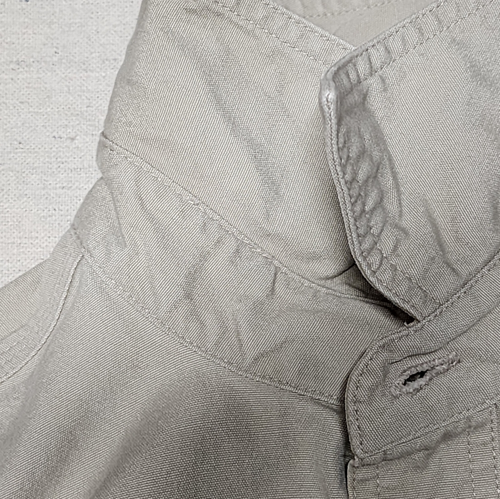 Y2K Carhartt Men's Long Sleeved Shirt - Picture 3 of 7